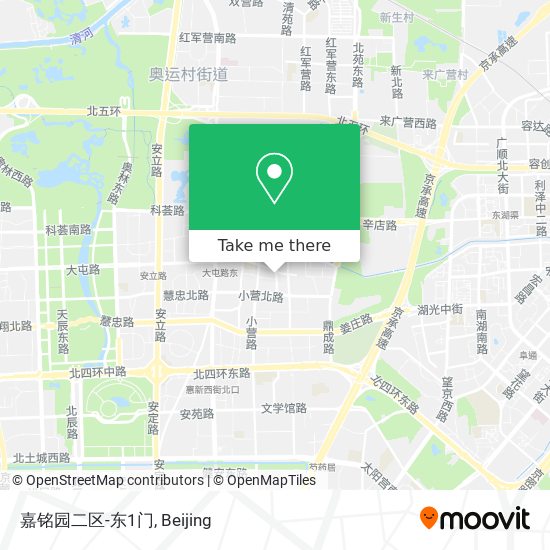 嘉铭园二区-东1门 map