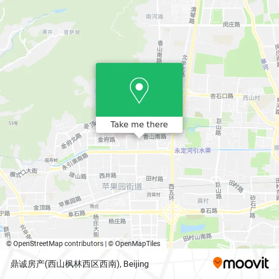 鼎诚房产(西山枫林西区西南) map
