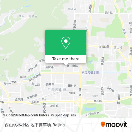 西山枫林小区-地下停车场 map