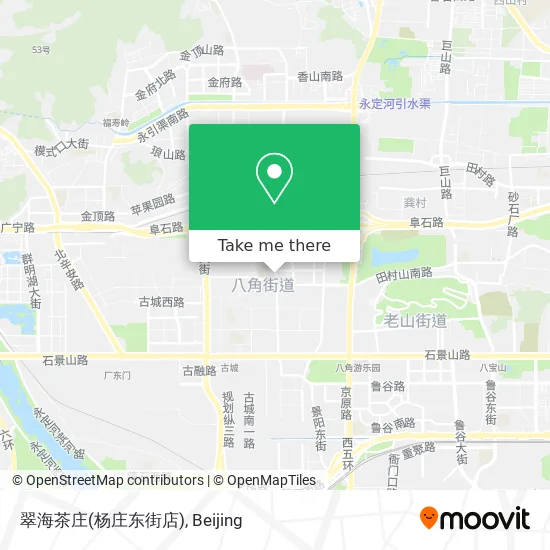 翠海茶庄(杨庄东街店) map