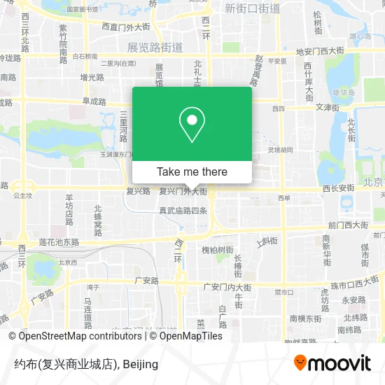 约布(复兴商业城店) map