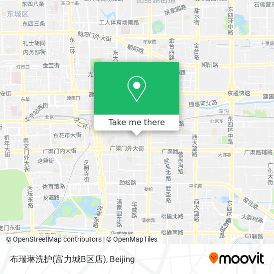 布瑞琳洗护(富力城B区店) map