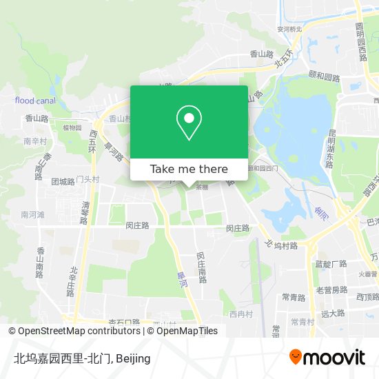 北坞嘉园西里-北门 map
