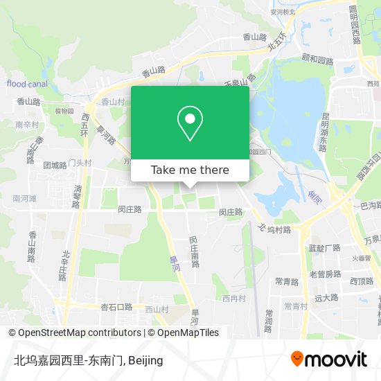 北坞嘉园西里-东南门 map