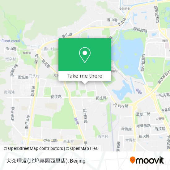 大众理发(北坞嘉园西里店) map