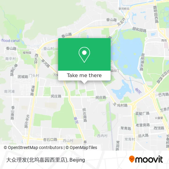 大众理发(北坞嘉园西里店) map