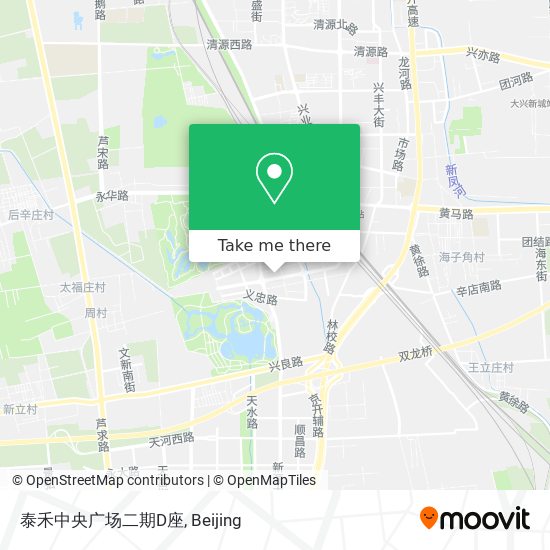 泰禾中央广场二期D座 map