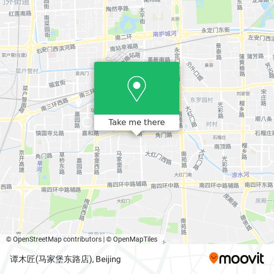 谭木匠(马家堡东路店) map