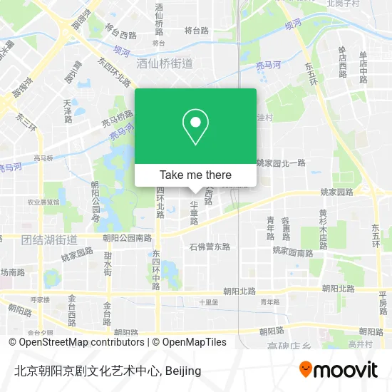 北京朝阳京剧文化艺术中心 map