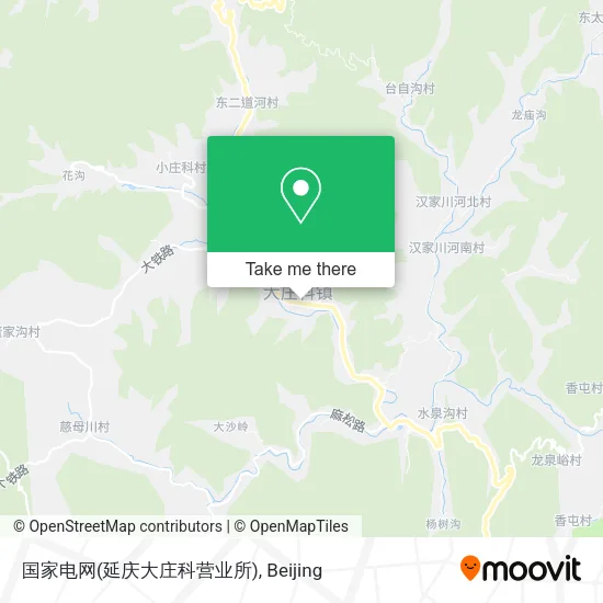 国家电网(延庆大庄科营业所) map