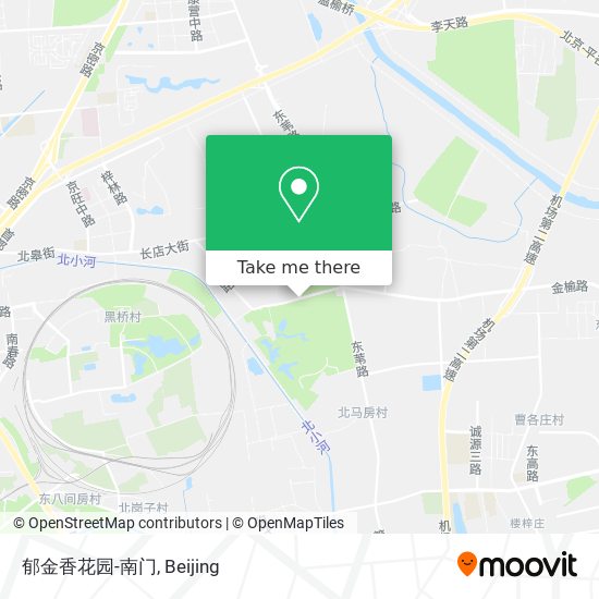 郁金香花园-南门 map