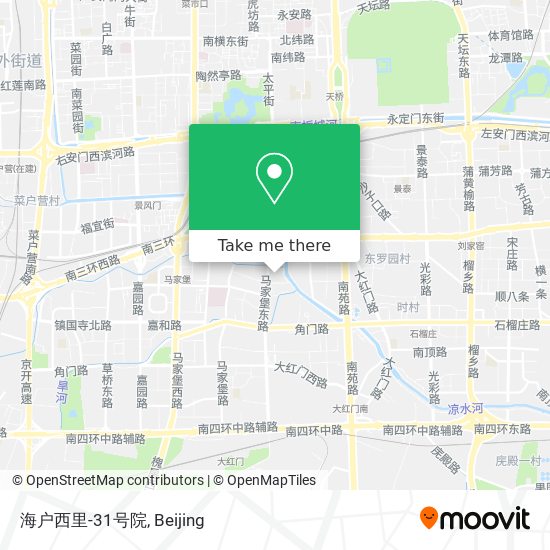 海户西里-31号院 map