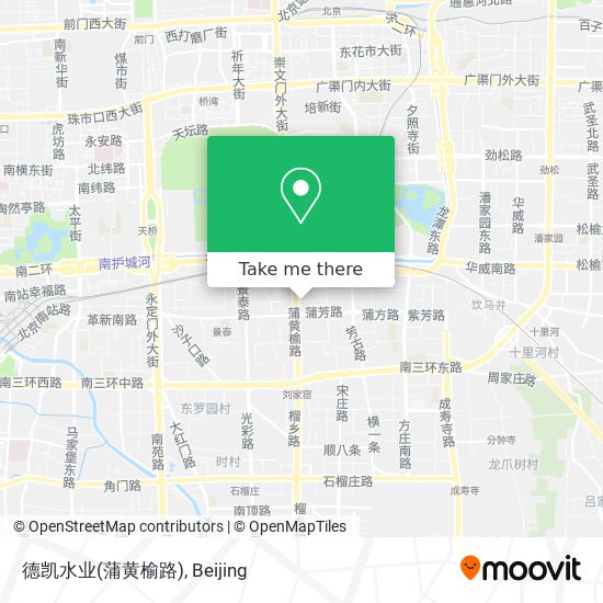 德凯水业(蒲黄榆路) map