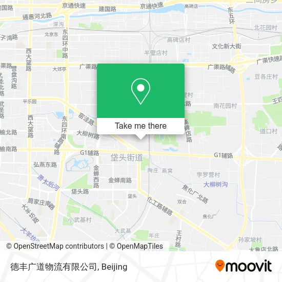 德丰广道物流有限公司 map