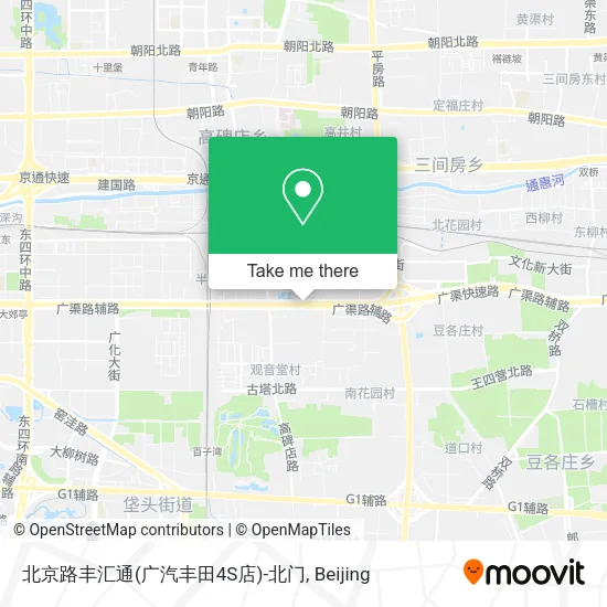 北京路丰汇通(广汽丰田4S店)-北门 map
