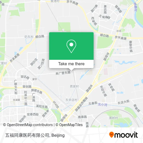 五福同康医药有限公司 map