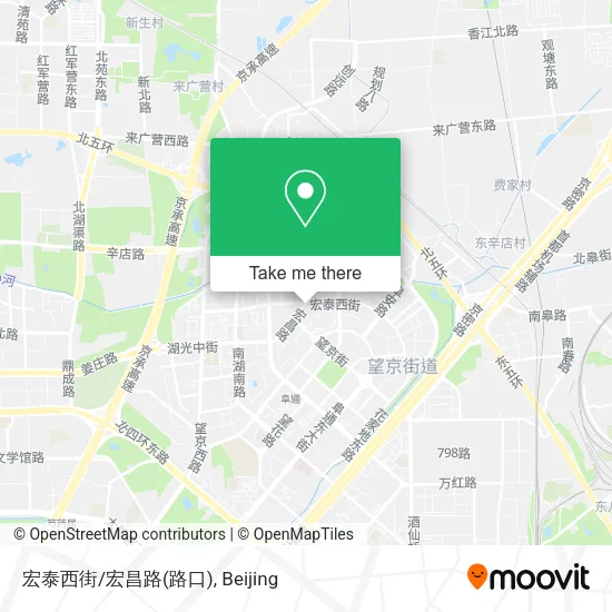 宏泰西街/宏昌路(路口) map