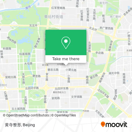黄寺整形 map