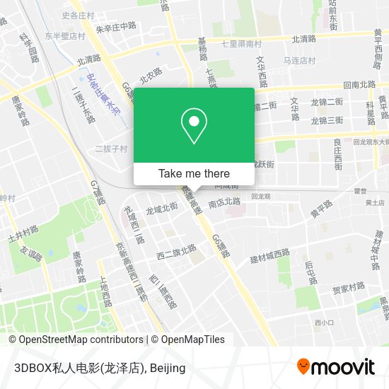 3DBOX私人电影(龙泽店) map