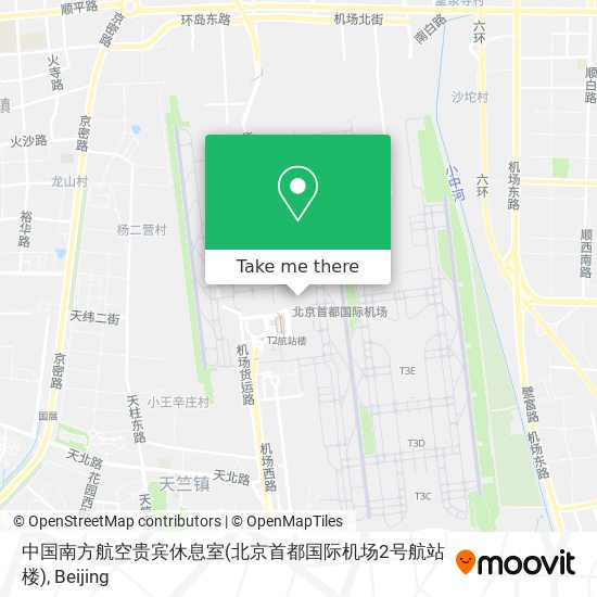 中国南方航空贵宾休息室(北京首都国际机场2号航站楼) map