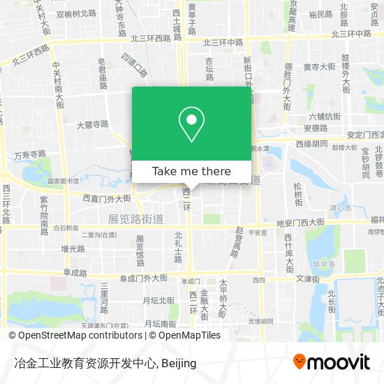 冶金工业教育资源开发中心 map
