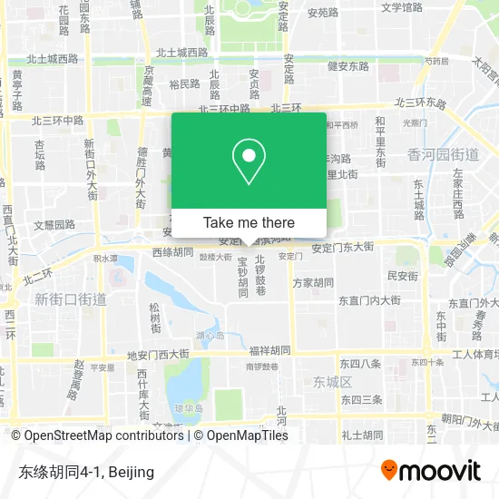 东绦胡同4-1 map
