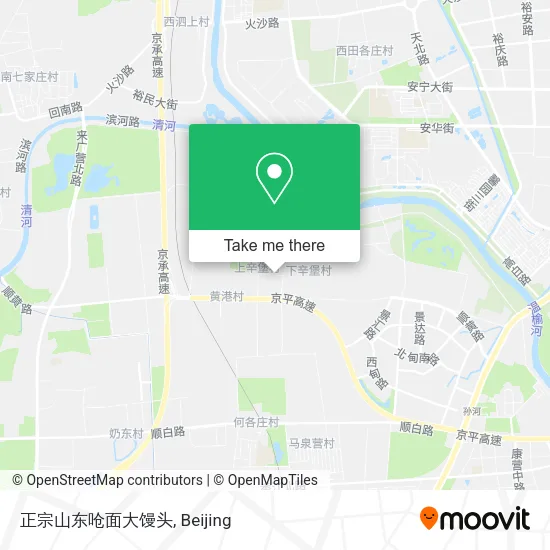 正宗山东呛面大馒头 map