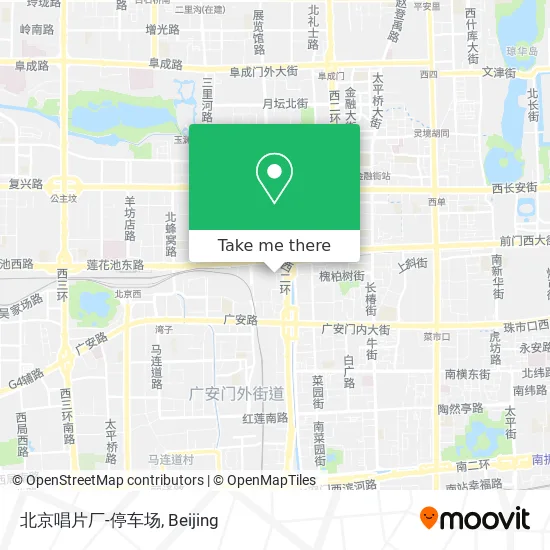 北京唱片厂-停车场 map