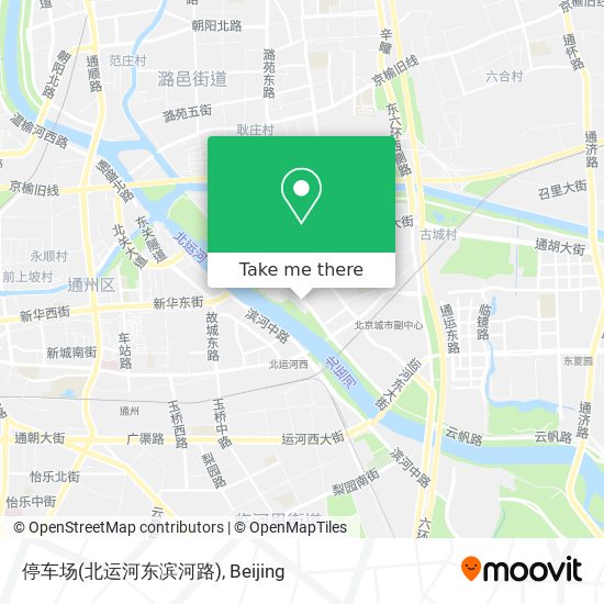 停车场(北运河东滨河路) map