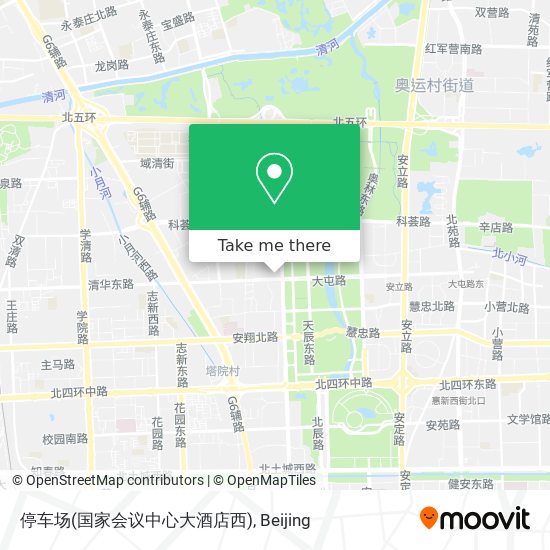 停车场(国家会议中心大酒店西) map