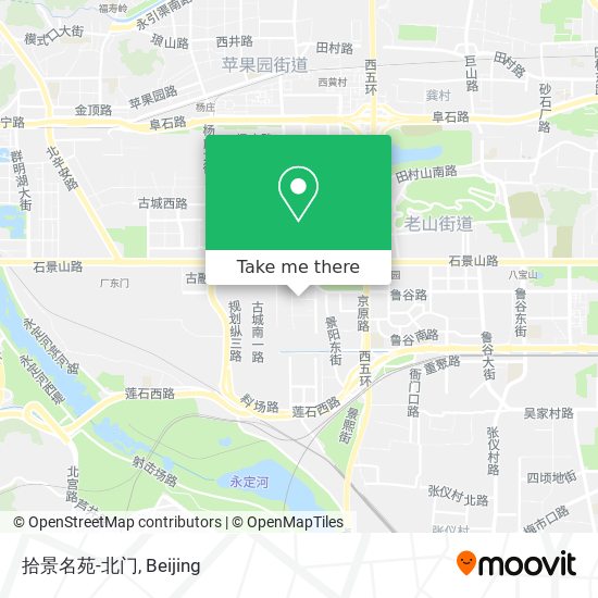 拾景名苑-北门 map