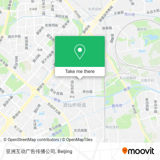 亚洲互动广告传播公司 map
