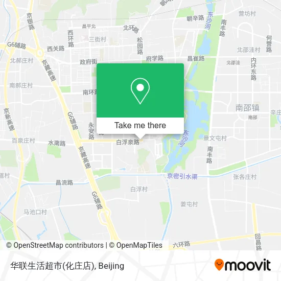 华联生活超市(化庄店) map
