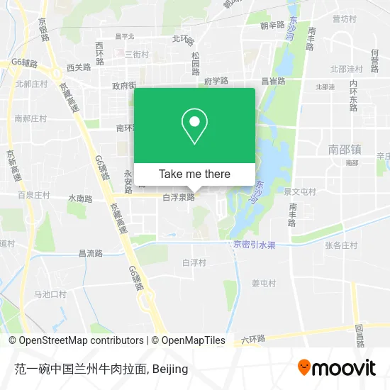 范一碗中国兰州牛肉拉面 map