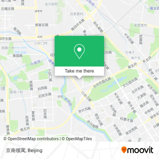 京南领寓 map
