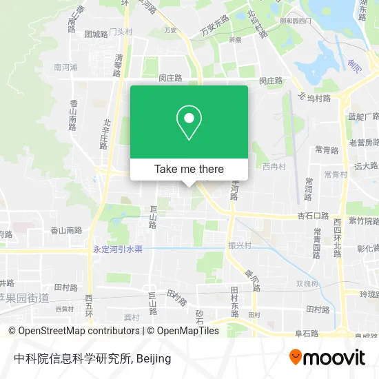中科院信息科学研究所 map