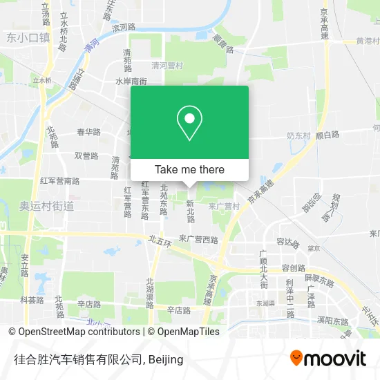 徍合胜汽车销售有限公司 map