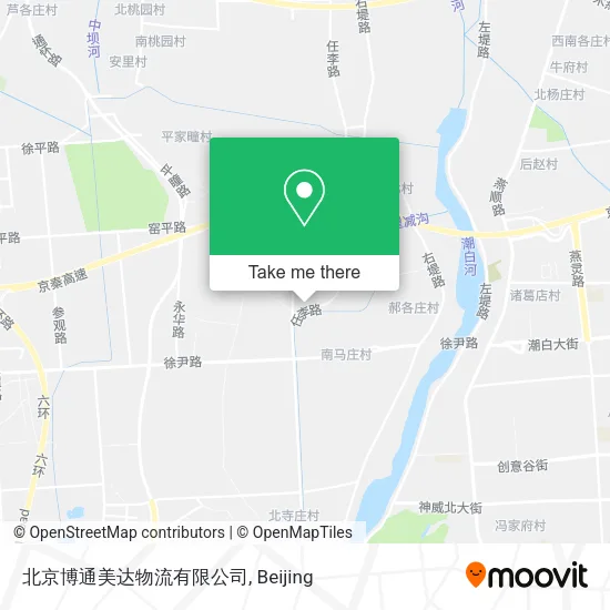 北京博通美达物流有限公司 map