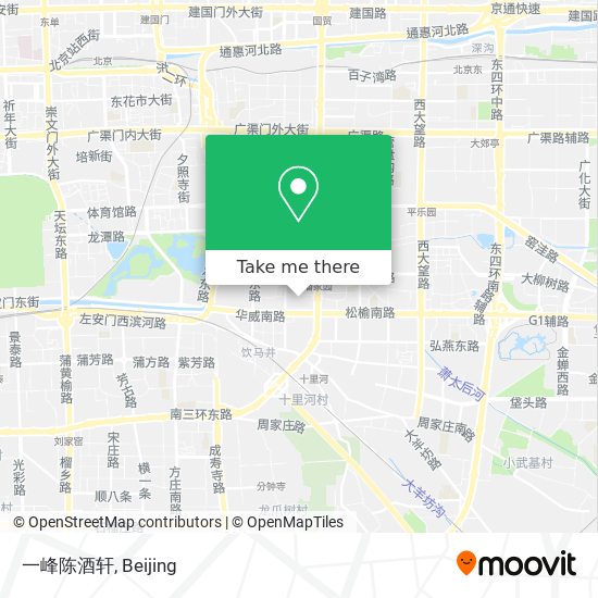 一峰陈酒轩 map
