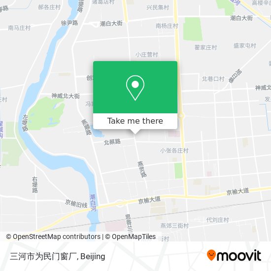 三河市为民门窗厂 map