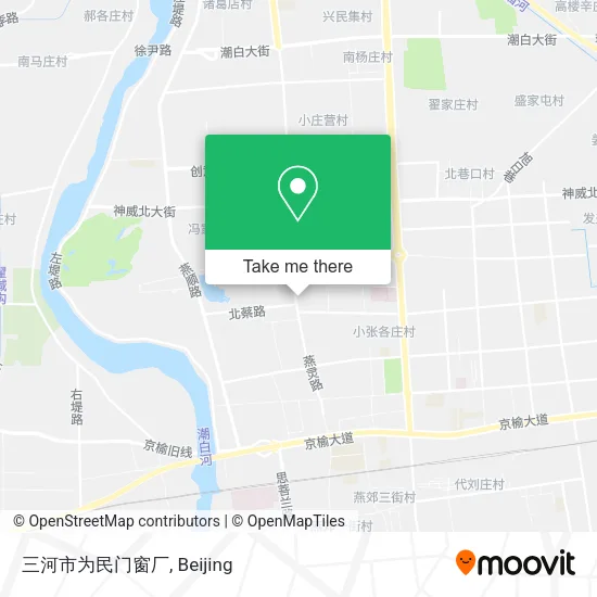 三河市为民门窗厂 map