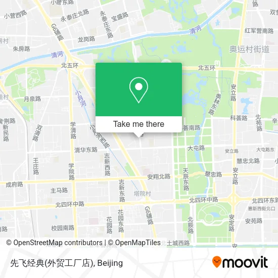 先飞经典(外贸工厂店) map