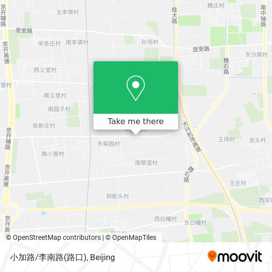 小加路/李南路(路口) map