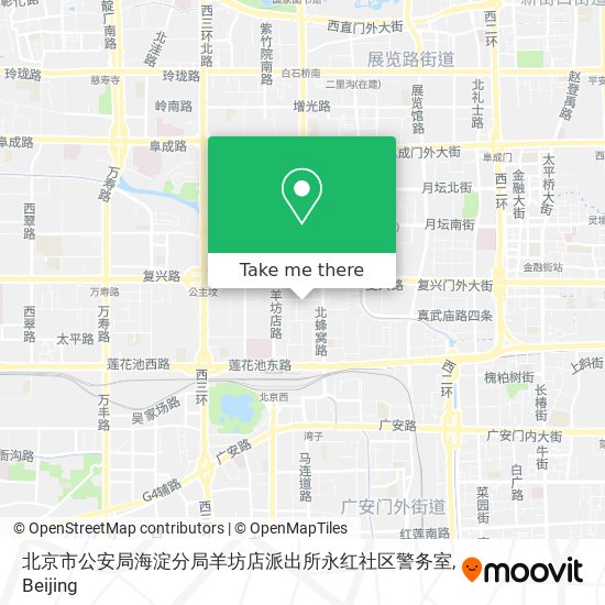 北京市公安局海淀分局羊坊店派出所永红社区警务室 map