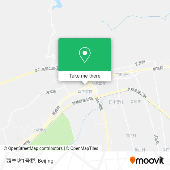 西羊坊1号桥 map