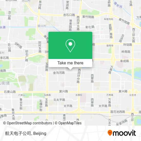 航天电子公司 map
