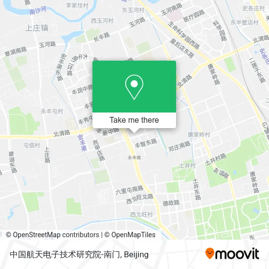 中国航天电子技术研究院-南门 map