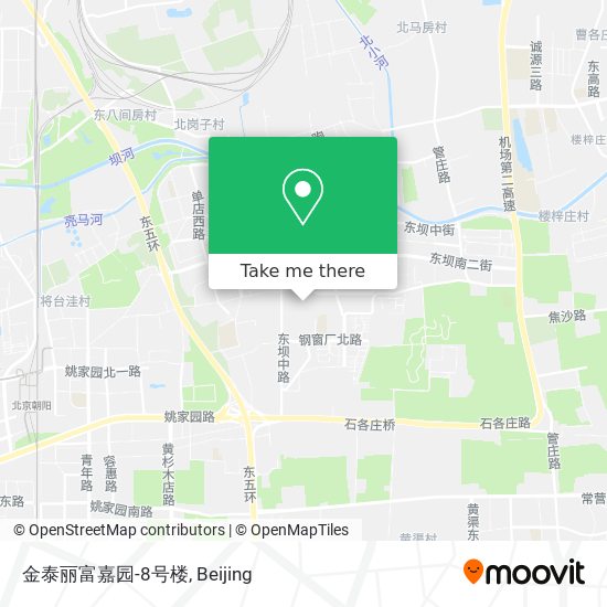 金泰丽富嘉园-8号楼 map