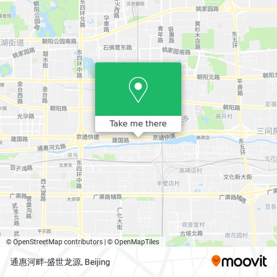 通惠河畔-盛世龙源 map
