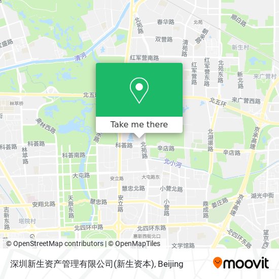 深圳新生资产管理有限公司(新生资本) map